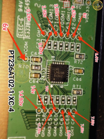 LPC LP6298 BT3A2 | PT236AT02-1-XC-4 Gamma Voltage Details