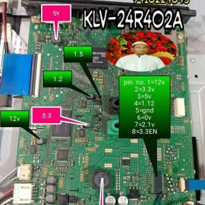 KLV-24R402A voltage details